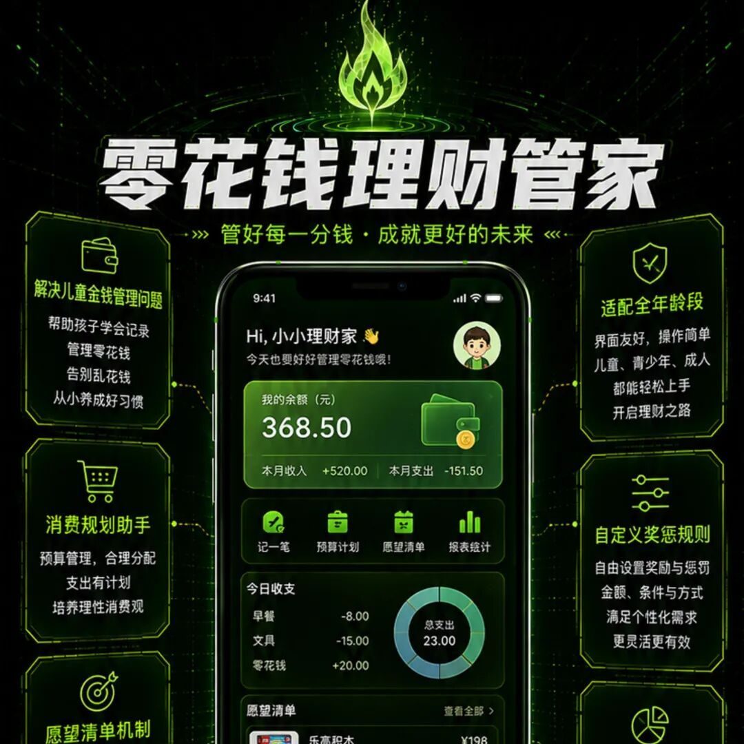 学员作品：零花钱理财管家